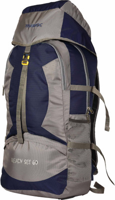 

TRAWOC SHK4-NB-Trekking Bag Hiking Backpack Travel Rucksack - 55(Multicolor)