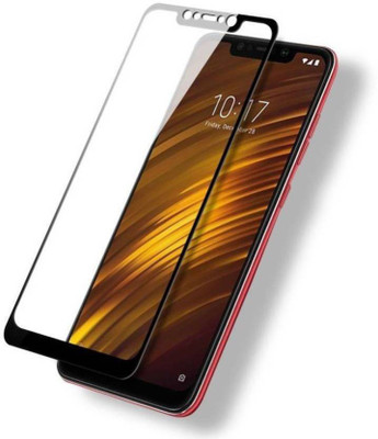 TECHSHIELD Edge To Edge Tempered Glass for POCO F1(Pack of 1)