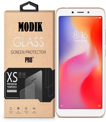 MODIK Tempered Glass Guard for Mi Redmi 6A(Pack of 1)