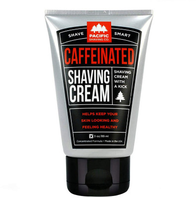 

Pacific Shaving Company Caffeinated Shaving Cream, Best Shave Cream for Men and Women - Helps Reduce Appearance of Razor Burn, Naturally Derived Caffeine, Safe Ingredients, Travel/TSA Friendly(283 g)