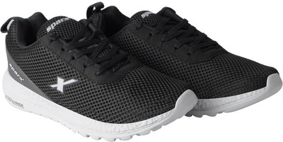 Sparx Mesh Sports Running Shoes For Men(Black, Grey , 7)