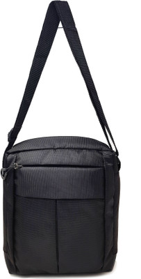

Wildmount Men & Women Casual Black Polyester Sling Bag