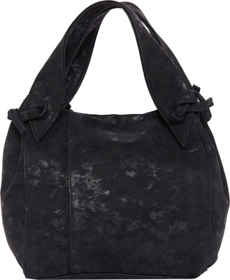 

TARUSA Women Casual Black Genuine Leather Hand-held Bag