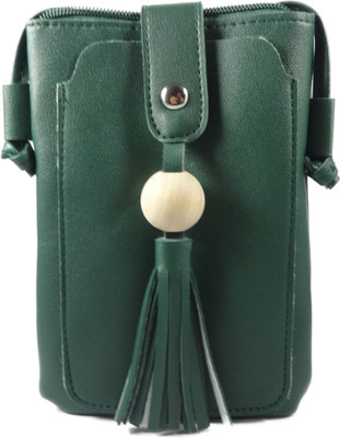 

SB Girls Casual Green PU Sling Bag