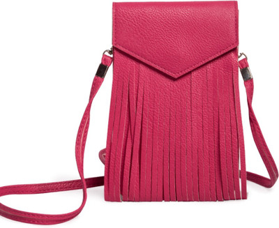

Little Hip Boutique Girls Casual Pink PU Sling Bag