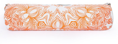 

Handicraft-Palace MYB-60 Fitness Exercise Carrier Bags Adjustable Strap Yoga(Orange, Kit Bag, White & orange