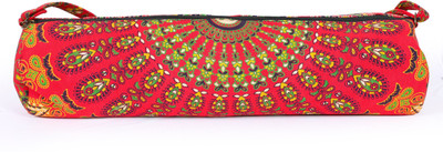 

Handicraft-Palace MYB-56 Yoga Bag Shoulder Bag(Red, Messenger Bag, Red & multi