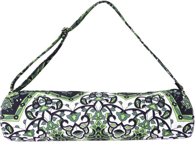 Handicraft-Palace MYB-37 Adustable Strap Bag Gym Sports Bag Picnic Yoga Bag Fitness Exercise Carrier Bag(Green, Kit Bag, White & multi