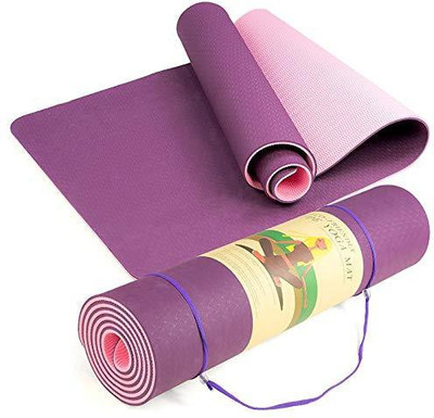 

Prospo TD4787w459 Multicolor 5 mm Yoga Mat, Purple