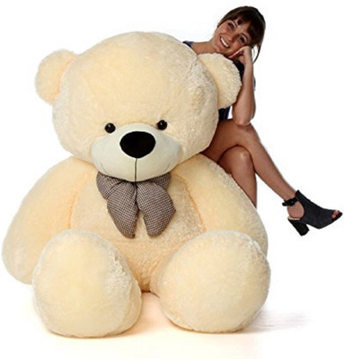 

THAKURJI 4 Feet Jumbo Cute Soft Teddy Bear (Beige) - 120.22 cm(Beige)