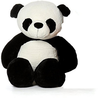 

BLACK CAT INC Cute/Lovable Super Soft Panda Stuffed Spongy/Fluffy/Huggable/Cute High Quality Small, Birthday Gifts/Girls/Lovable/Valentine (5 Feet) - 152 mm(Multicolor)