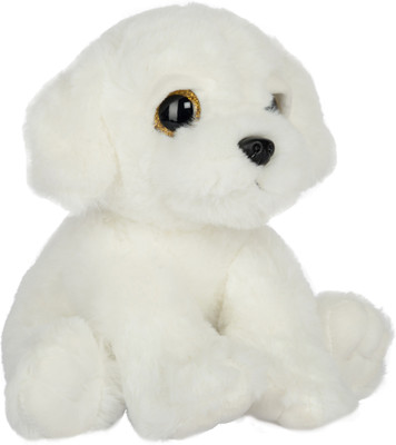 

Dhoom Soft Toys White Color Dog Toys for kids above 6 months 25 cm - 15 cm(White)