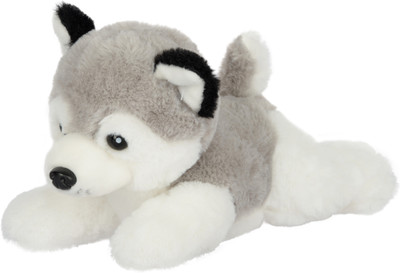 

Dhoom Soft Toys Grey Color Dog Toys for kids above 6 months 30 cm - 20 cm(Grey)