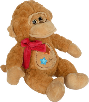 

Dhoom Soft Toys Brown Color Monkey Toys for kids above 6 months 30 cm - 30 cm(Brown)