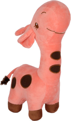 

Dhoom Soft Toys Red Color Giraffe Toys for kids above 6 months 35 cm - 35 cm(Multicolor)