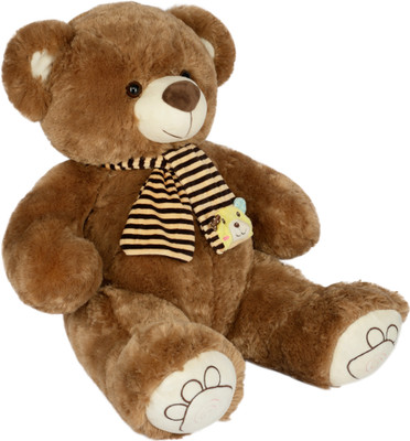 

Dhoom Soft Toys Dark Brown Color Teddy Bear Toys for kids above 6 months 50 cm - 50 cm(Brown)