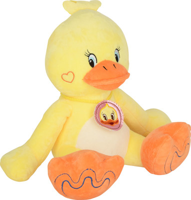 

Dhoom Soft Toys Yellow Color Duck Toys for kids above 6 months 30 cm - 30 cm(Yellow)