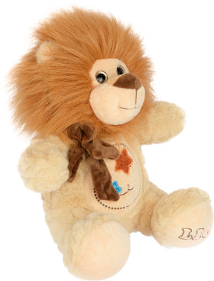 

Dhoom Soft Toys Beige Color Lion Toys for kids above 6 months 30 cm - 30 cm(Beige)