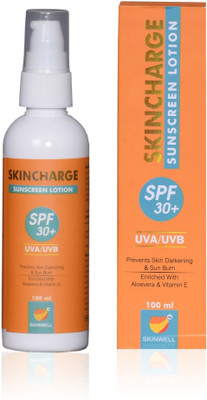 

SKINCHARGE Spf 30+ UVA/UVB Protection - SPF 30 PA++(100 ml)