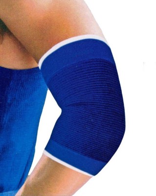 futurewizard Ultimate Fitness Gym Support Exercise Band protection Elbow Support (Free Size) Elbow Support(Blue)