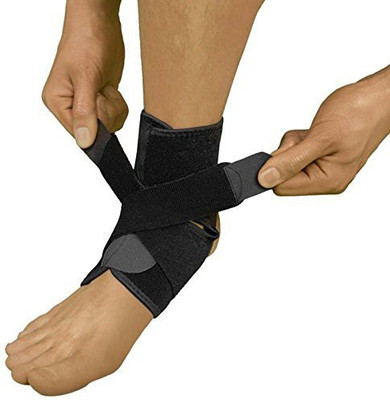

AGE CARE Ankle Brace Support Compression Foot Pain Relief arch pads. Ankle Support (, Black