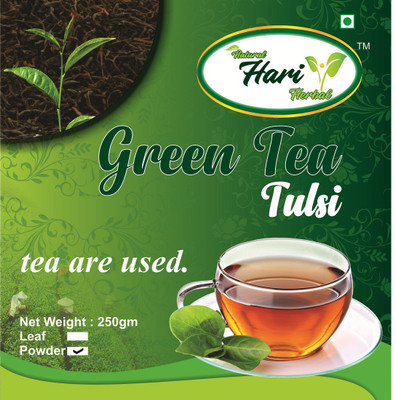 

Natural Hari harbal 14 Tulsi Green Tea(250 g, Box)