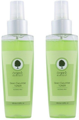 

Organic Green Cucumber Toner 125 ml (pack of 2)(250 ml)