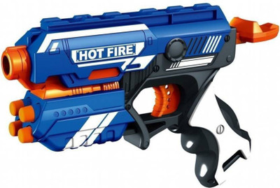 

Protokart Blaze Storm Manual Soft Bullet Gun (10 bullets soft bullets included)(Blue)