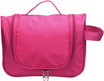 

divinezon Multicolor Toiletry Bag Travel Toiletry Kit(Pink)