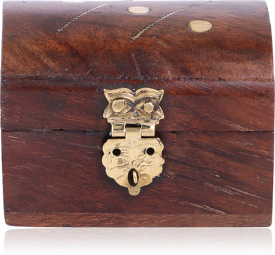 

SAMAA WOODEN-RING-BOX RING BOX Vanity Box(WOODEN)