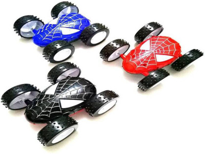 

funtastik Spider duble side Pull Back toy (pack of 3)(Multicolor)