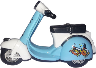

Green Apple Superior Scooter Scale Model 4" (Blue)(Blue)