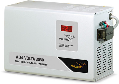 

V-Guard AD4 Volta 3030 Voltage Stabilizer(Grey)