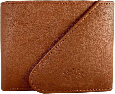 

Wildantler Boys Casual Tan Artificial Leather Wallet(5 Card Slots)