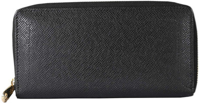 

G'leani Women Casual Black Genuine Leather Wallet(14 Card Slots)
