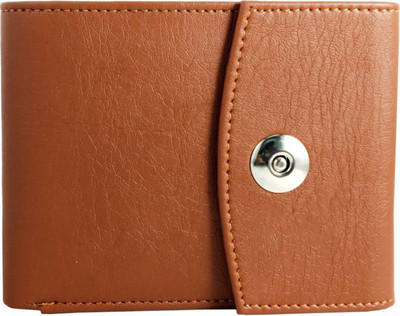 

Beautylife Men Casual Tan Artificial Leather Wallet(6 Card Slots)