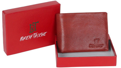 

Breiftasche Men Casual Brown Genuine Leather Wallet(3 Card Slots)
