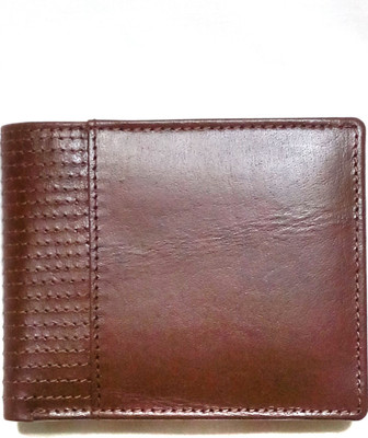 

KASIA Men Casual Brown Genuine Leather Wallet(6 Card Slots)