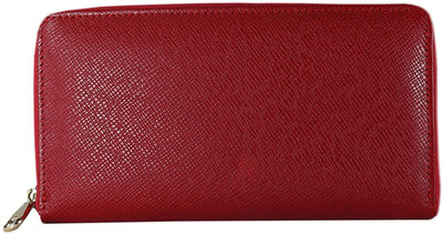 

G'leani Women Casual Red Genuine Leather Wallet(12 Card Slots)