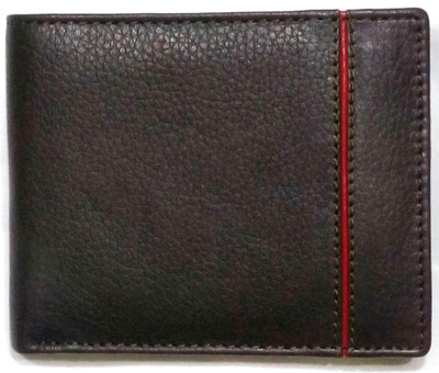 

KASIA Men Formal Brown Genuine Leather Wallet(3 Card Slots)