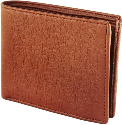 

Shar Men Tan Artificial Leather Wallet(5 Card Slots)