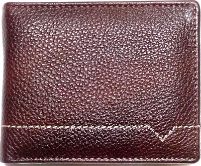 

KASIA Men Casual Brown Genuine Leather Wallet(6 Card Slots)