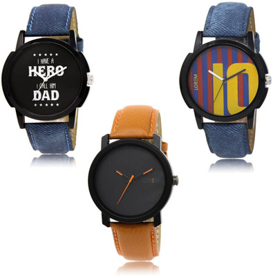 LOREM Boys Attractive Analog Watch  - For Men