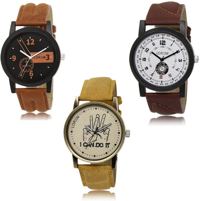 LOREM Boys Attractive Analog Watch  - For Men