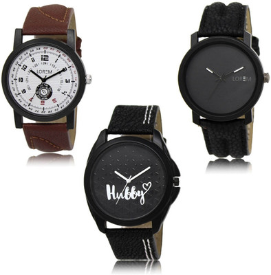 LOREM Boys Attractive Analog Watch  - For Men