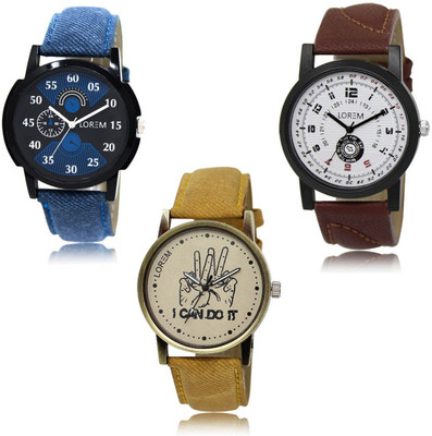 LOREM Boys Attractive Analog Watch  - For Men