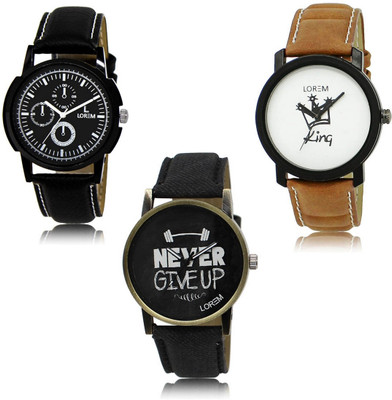LOREM Boys Attractive Analog Watch  - For Men