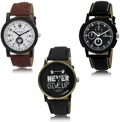 LOREM Boys Attractive Analog Watch  - For Men