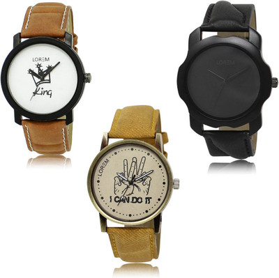 LOREM Boys Attractive Analog Watch  - For Men