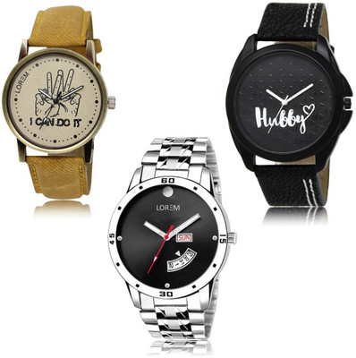 LOREM Boys Attractive Analog Watch  - For Men